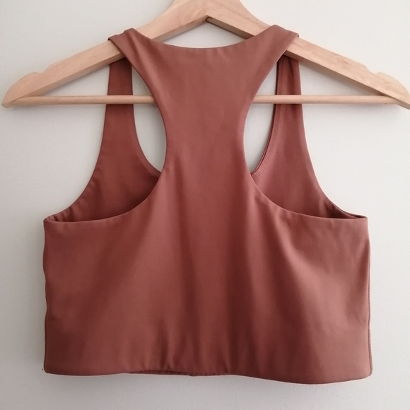 Girlfriend Collective Paloma Racerback Sports Bra Medium - Picture 4 of 10